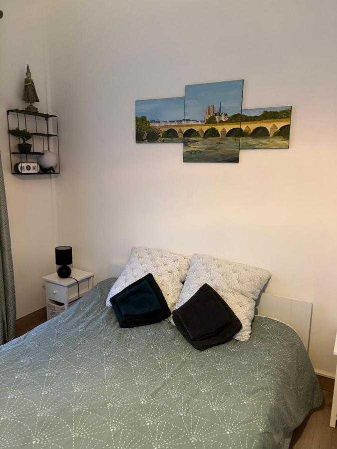Cosy Loire, T2 Neuf, Front De Loire ,Vue Cathedrale,5Min A Pied Centre Ville Et Parking Prive Orleans Bagian luar foto