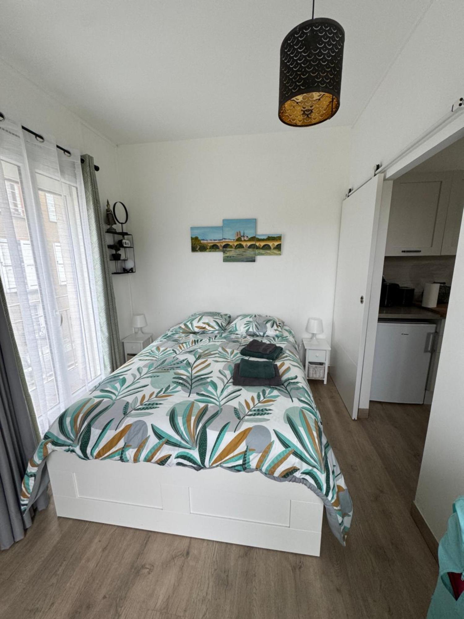 Cosy Loire, T2 Neuf, Front De Loire ,Vue Cathedrale,5Min A Pied Centre Ville Et Parking Prive Orleans Bagian luar foto